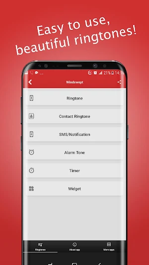 Romantic Ringtones - Romantic Music Sounds Screenshot 1