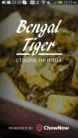 Bengal Tiger Indian Restaurant Screenshot 0