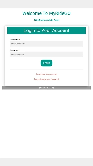 MyRideGo Screenshot 2