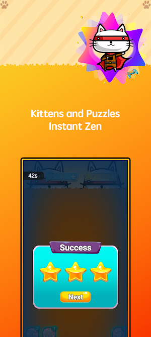 Meow Match Mania: 3D Cube Screenshot 3