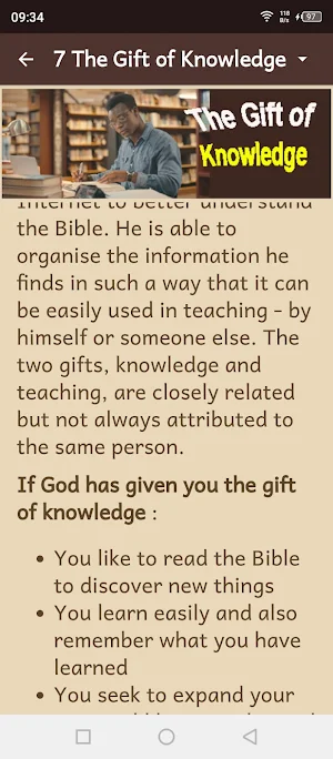 Spiritual Gifts Screenshot 3