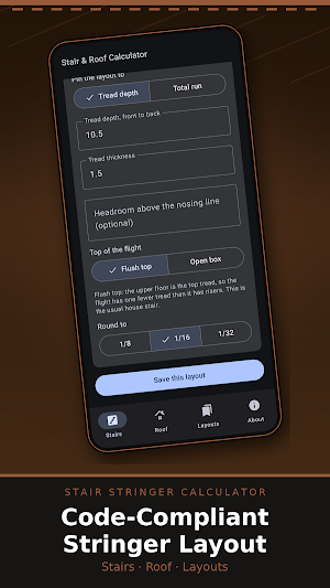 Stair Stringer Calculator Screenshot 0
