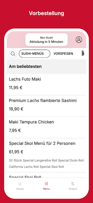 Skoi Sushi Hamburg Screenshot 1