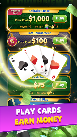 Solitaire Venture-Real Cash Screenshot 0