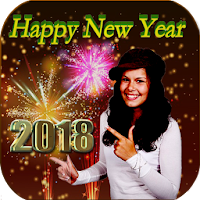 New Year Photo Frames-2018 Greetings Wishes