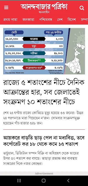 Bengali Newspapers Screenshot 2
