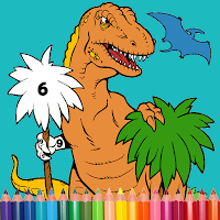 Paint By Numbers Dinosaur Kids