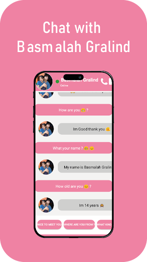 Basmalah Gralind : video call Screenshot 2