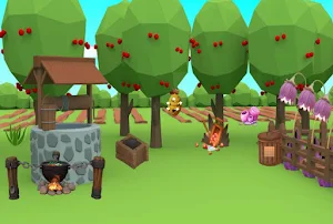 Escape:Tropical Cartoon Island Screenshot 1