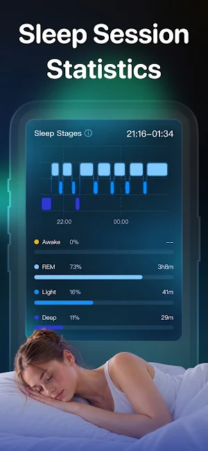 Sleepzy - Sleep Tracker Sounds Screenshot 2