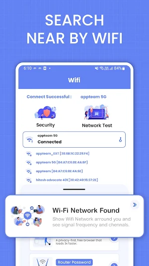 WIFI Unlocker & Password Tools Screenshot 0