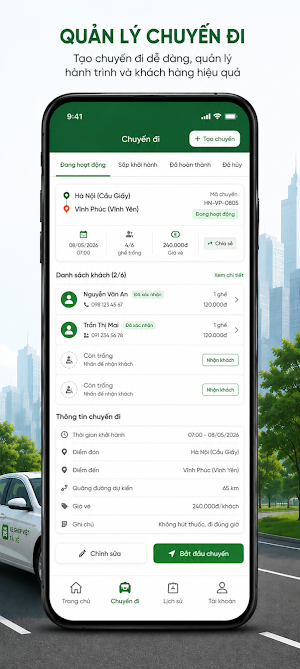XGV Tài Xế Screenshot 1