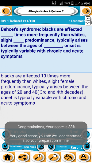Allergies, H & I: Exam Review Screenshot 2