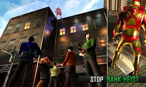 Flying Robot Grand City Rescue Screenshot 3