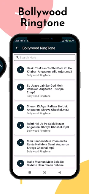 Bollywood Ringtones 2024 Screenshot 2