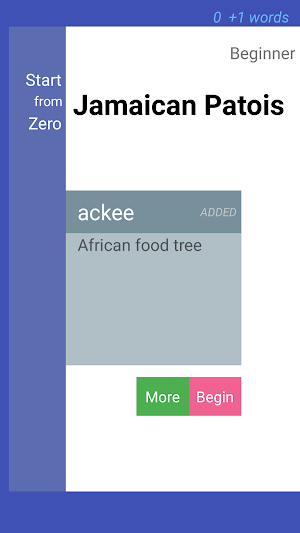 StartFromZero_JamaicanPatois Screenshot 1
