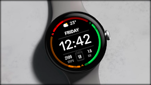 Digital Fnx358 Watch Face Screenshot 0