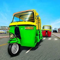 City Tuk Tuk Rickshaw Driver 2019