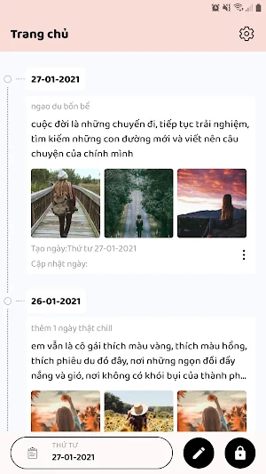Catti Diary - Your daily diary Screenshot 1