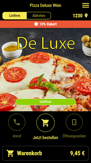 Pizza Deluxe Wien Screenshot 0