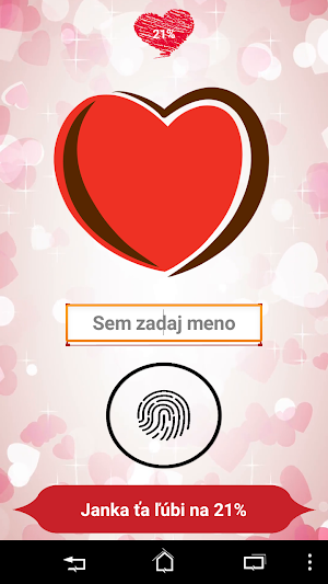 Kalkulačka lásky Screenshot 0