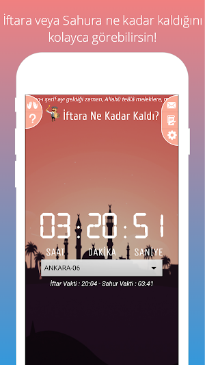İftara Ne Kadar Kaldı? Screenshot 1