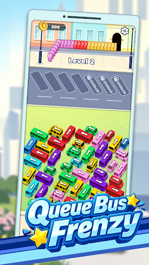 Queue Bus Frenzy Screenshot 0