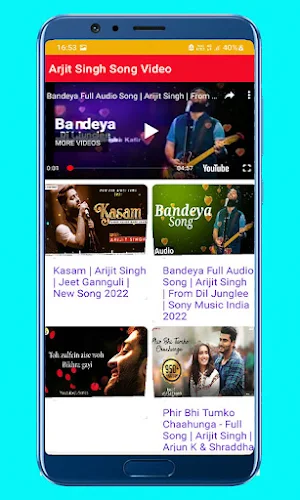 Arjit Singh Song Video Screenshot 1