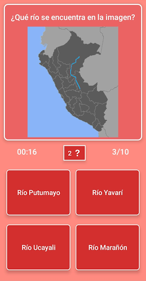 Mapa de Peru - Quiz Screenshot 3