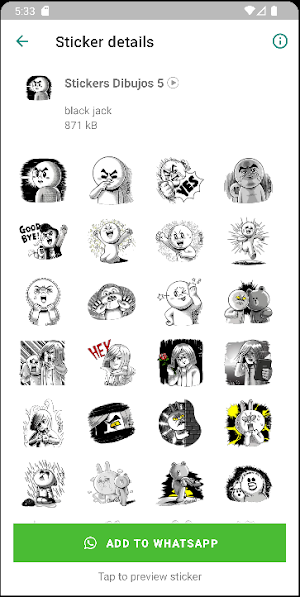 Stickers de Dibujos Screenshot 3