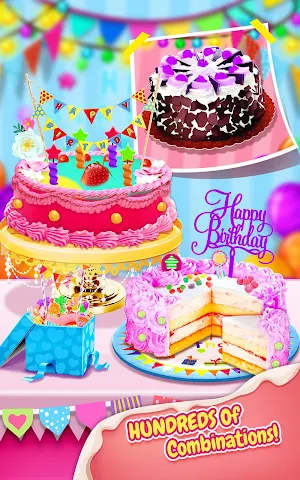 Sweet Birthday Cake Maker Screenshot 1