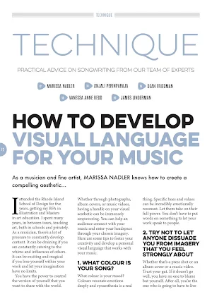 Songwriting Magazine Screenshot 2
