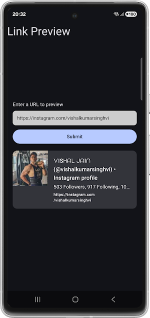 Meta Link Preview Screenshot 1