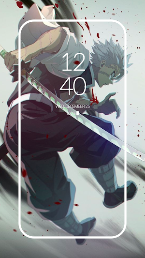 Sanemi Shinazugawa Wallpaper Screenshot 1