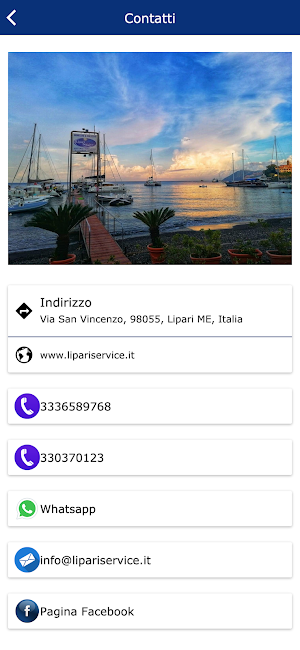 Lipari Service Screenshot 1