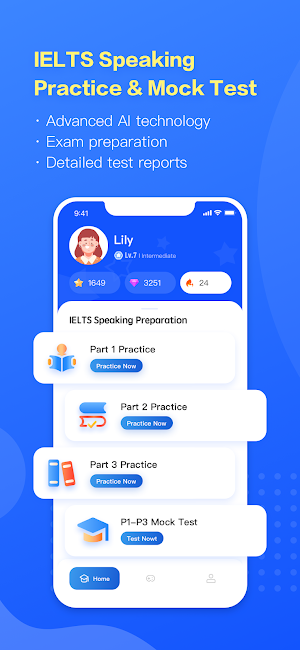 GmeeTalk - IELTS Speaking Prep Screenshot 0