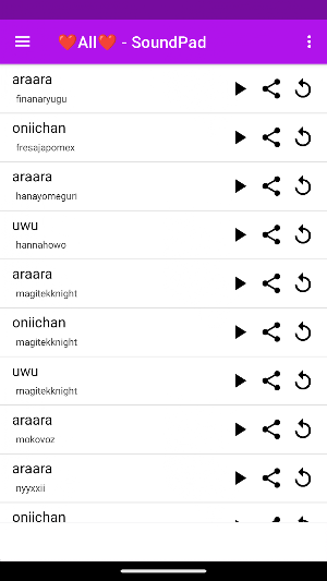 Onii-Chan Ara Ara Uwu SoundPad Screenshot 1