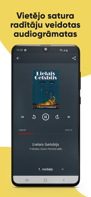 Aural audiobooks Screenshot 1