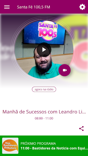 Santa Fé 100.5 FM Screenshot 0
