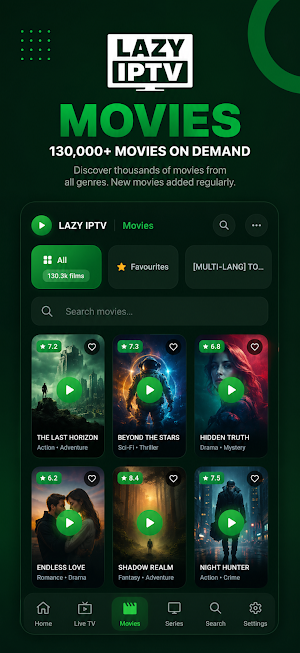 LAZY IPTV Screenshot 2