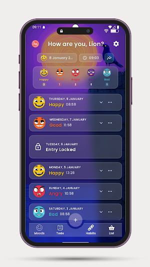Yehu : Mood Tracker & Habits Screenshot 0