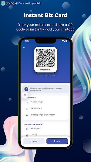 Spindle: Eco Smart File Wallet Screenshot 3