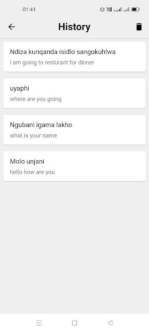 Xhosa To English Translator Screenshot 2