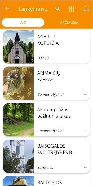 Šiaulių regiono gidas Screenshot 2