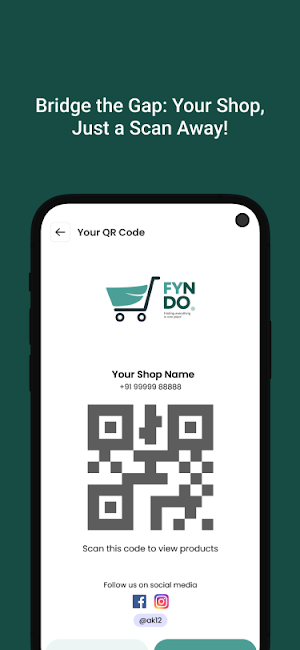 Fyndo Vendor : Marketing App Screenshot 1