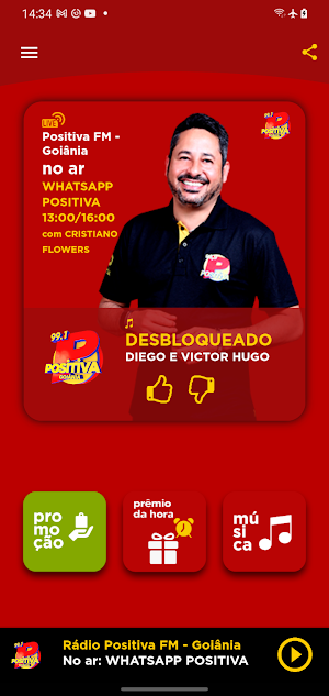 Rádio Positiva FM Screenshot 0