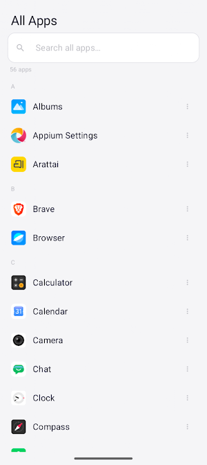 FocusDock Minimal Launcher Screenshot 1