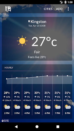 Jamaica Weather Screenshot 0