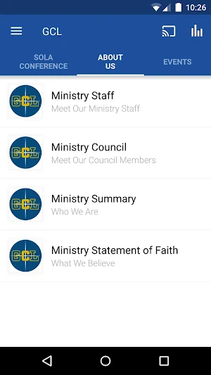 God Centered Life Ministries Screenshot 2