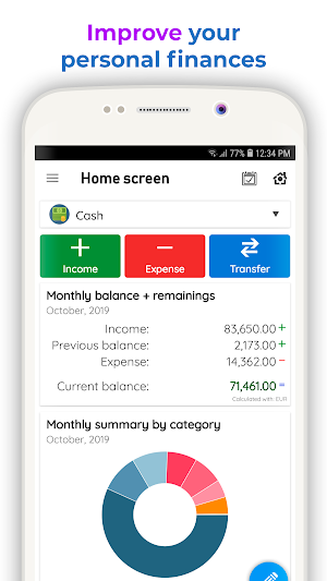Daily Expenses 3: Personal finance Screenshot 0